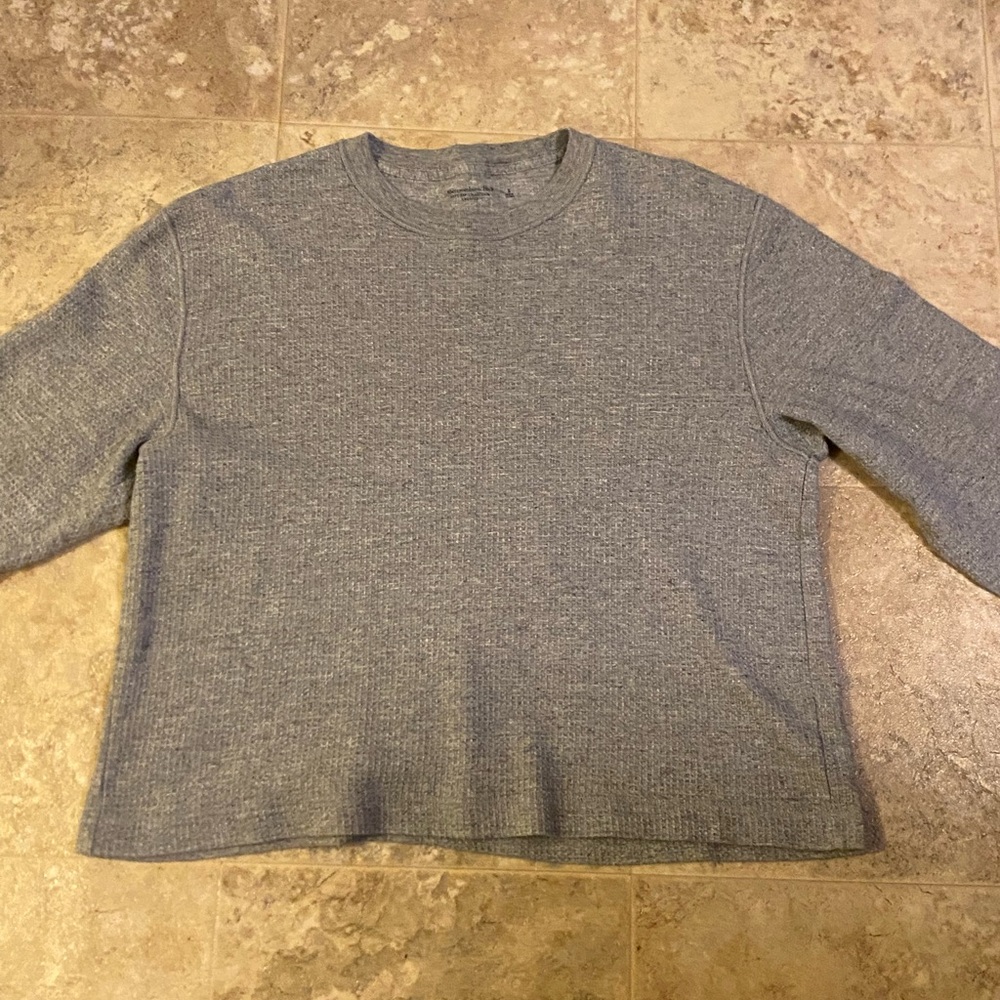 Abercrombie Men's Gray Sweater